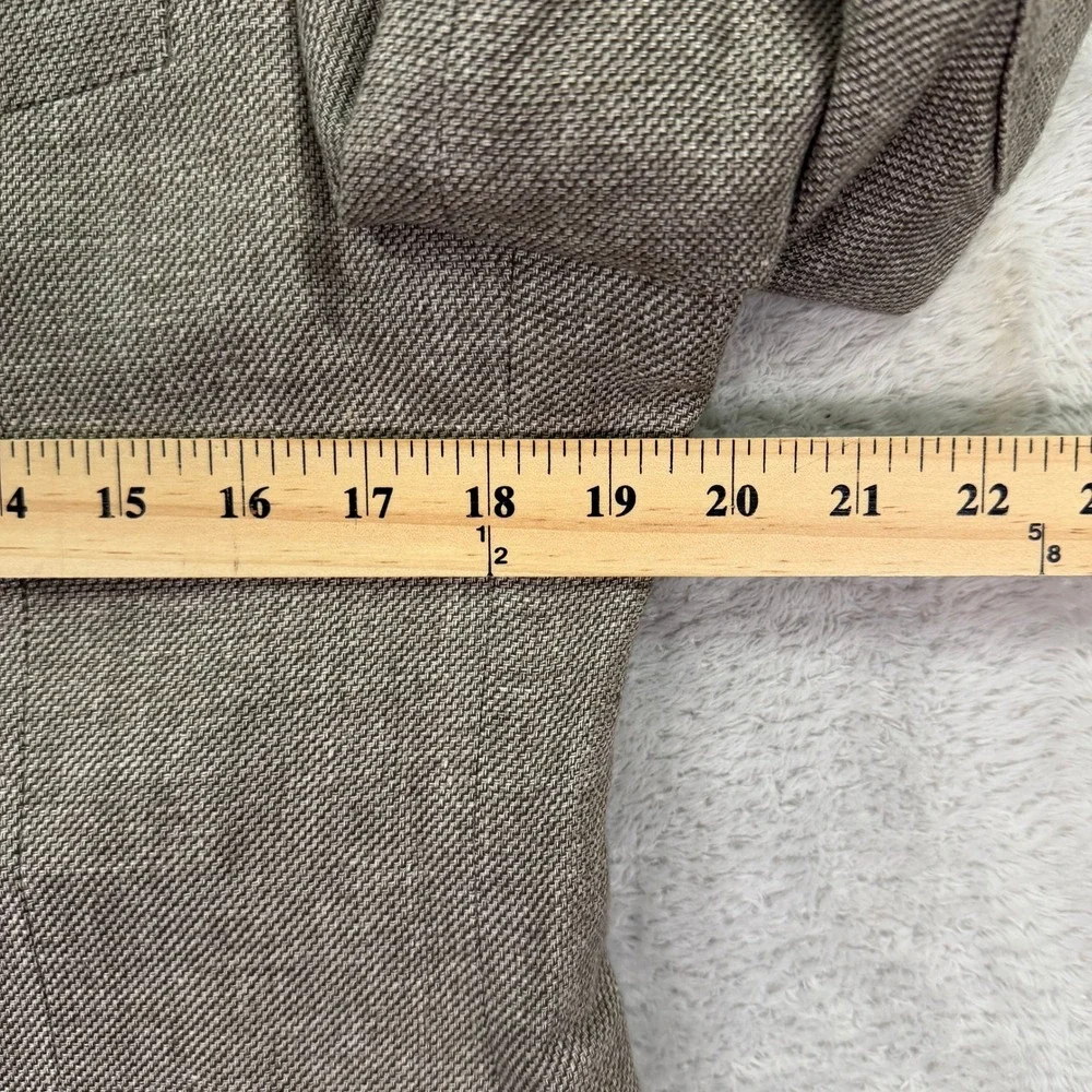 Joseph Abboud Men 38R Slim Fit Sport Coat Heritage Comero Linen Wool Elbow Patch